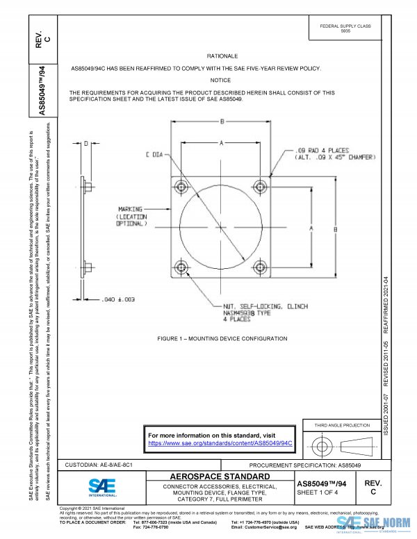 SAE AS 85049/94 Series PDF