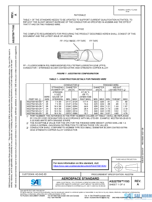 SAE AS 22759/193 Series PDF