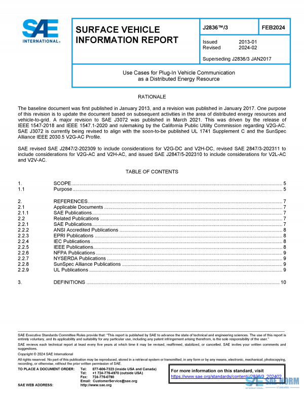 SAE J 2836/3 Series PDF