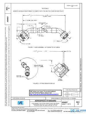 SAE AS 4627 Series PDF
