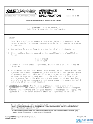 SAE AMS 3077 Series PDF