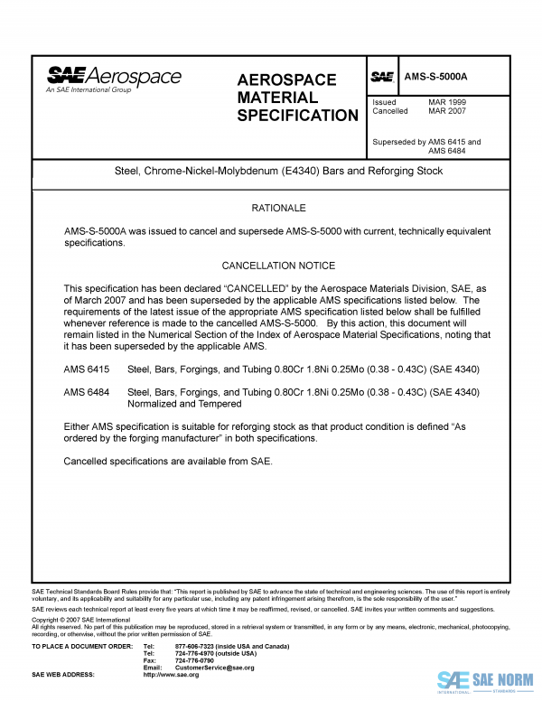 SAE AMSS 5000 Series PDF