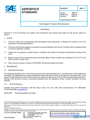 SAE AS 1814 Series PDF