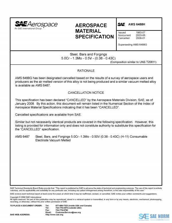SAE AMS 6488 Series PDF