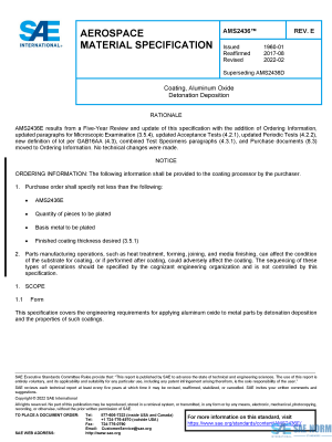 SAE AMS 2436 Series PDF