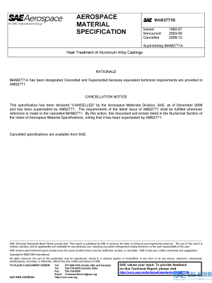 SAE MAM 2771 Series PDF