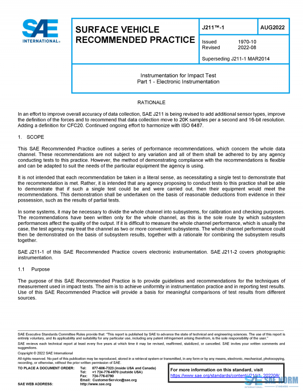 SAE J 211/1 Series PDF