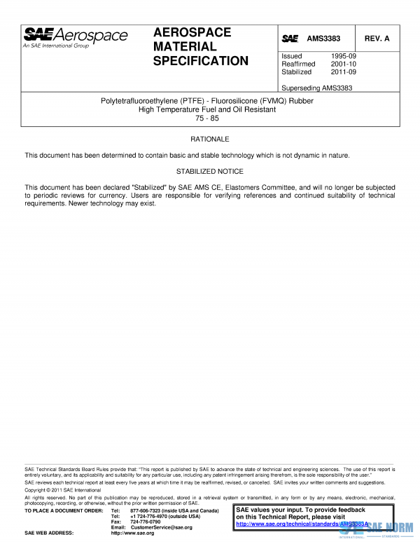 SAE AMS 3383 Series PDF