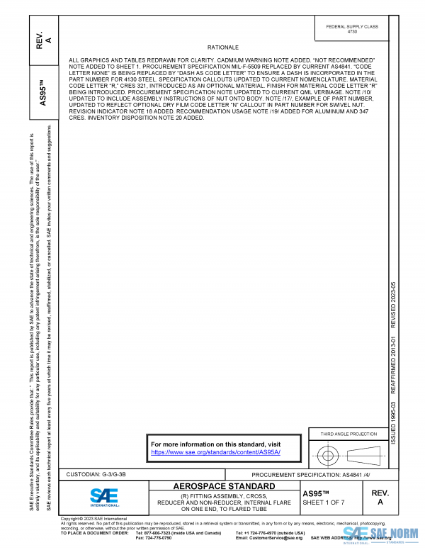 SAE AS 95 Series PDF