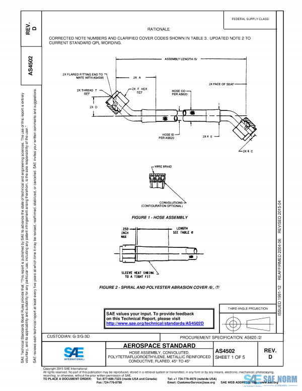 SAE AS 4502 Series PDF