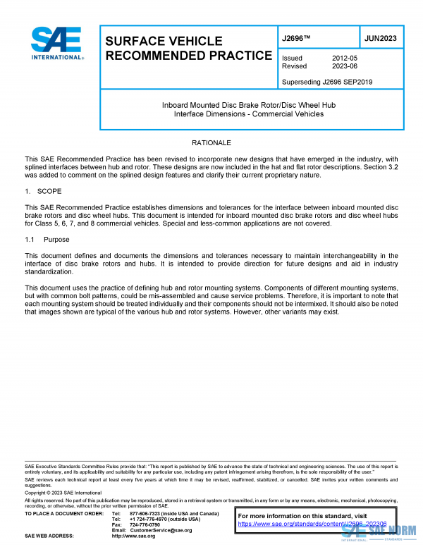 SAE J 2696 Series PDF
