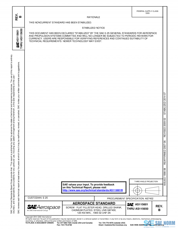 SAE AS 115601 Series PDF
