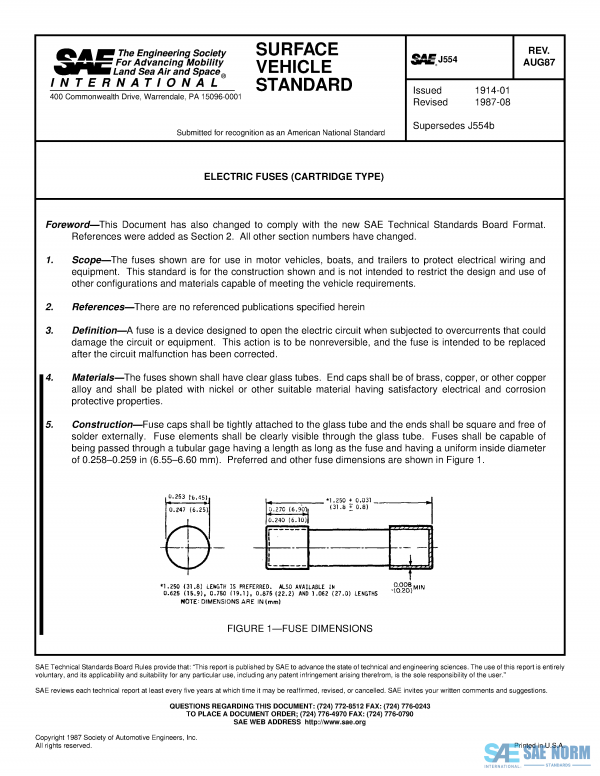 SAE J 554 Series PDF