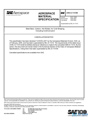 SAE AMSS 11310 Series PDF