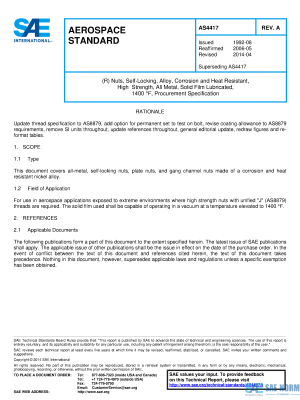 SAE AS 4417 Series PDF