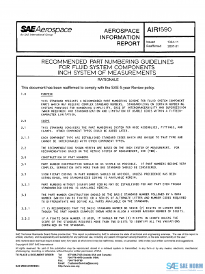 SAE AIR 1590 Series PDF