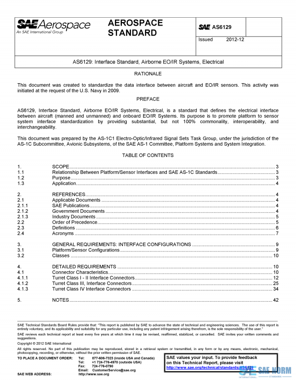 SAE AS 6129 Series PDF