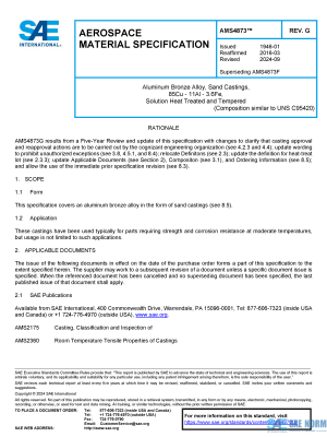 SAE AMS 4873 Series PDF