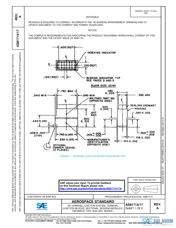 SAE AS 81714/17 Series PDF