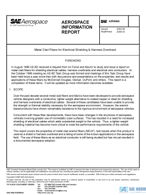 SAE AIR 5464 Series PDF