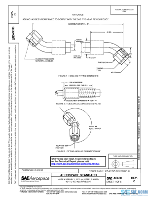 SAE AS 630 Series PDF