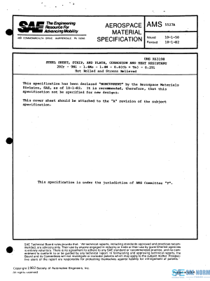 SAE AMS 5527 Series PDF