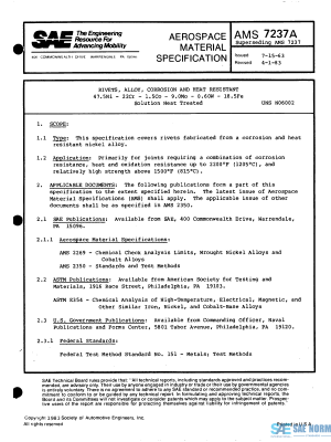 SAE AMS 7237 Series PDF