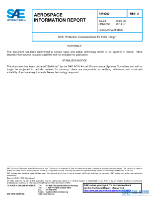 SAE AIR 4362 Series PDF
