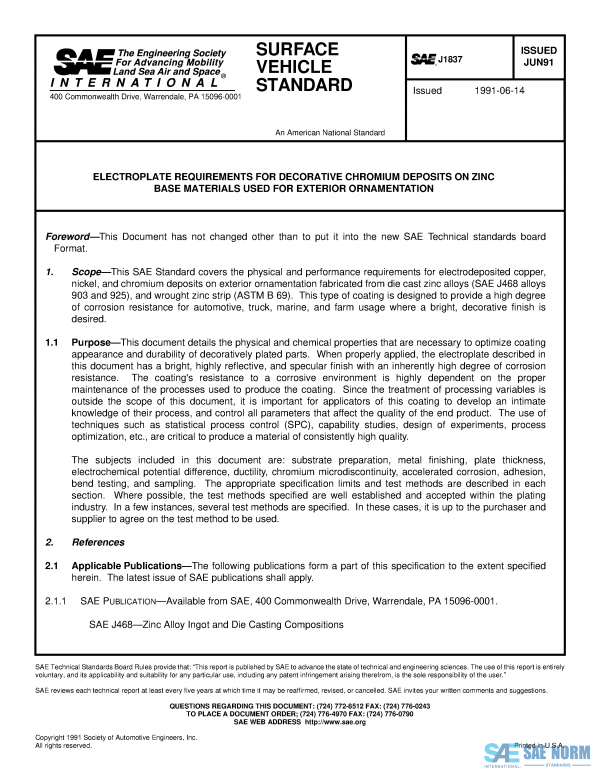 SAE J 1837 Series PDF