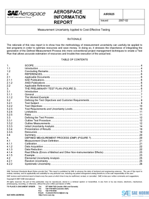 SAE AIR 5925 Series PDF