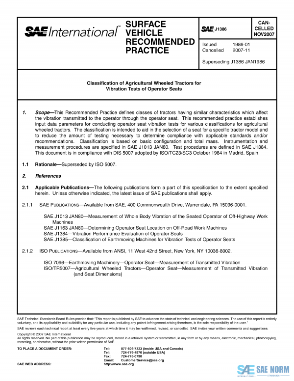SAE J 1386 Series PDF