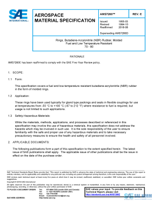SAE AMS 7260 Series PDF