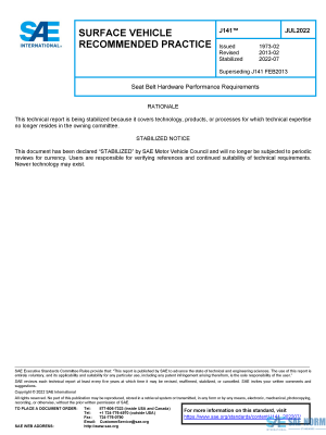 SAE J 141 Series PDF
