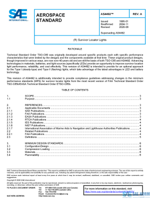 SAE AS 4492 Series PDF
