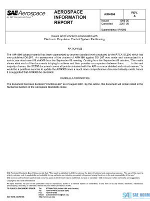 SAE AIR 4366 Series PDF