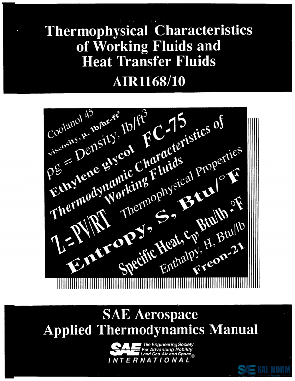 SAE AIR 1168/10 Series PDF