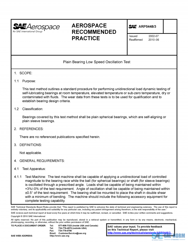 SAE ARP 5448/3 Series PDF