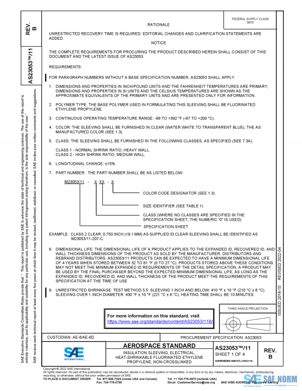 SAE AS 23053/11 Series PDF