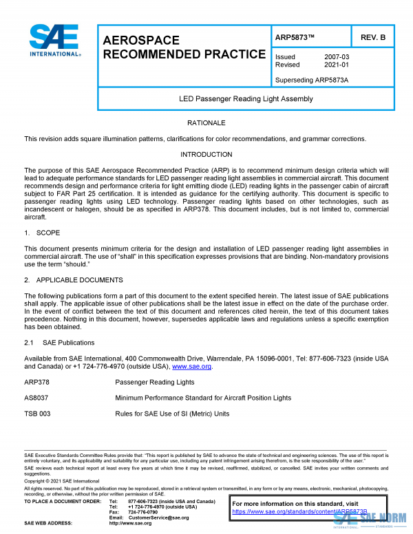 SAE ARP 5873 Series PDF