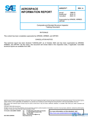 SAE AIR 5279 Series PDF
