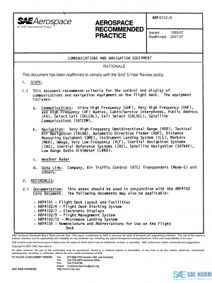 SAE ARP 4102/6 Series PDF