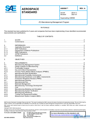 SAE AS 6500 Series PDF