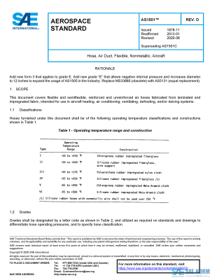 SAE AS 1501 Series PDF