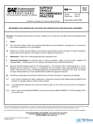 SAE J 209 Series PDF