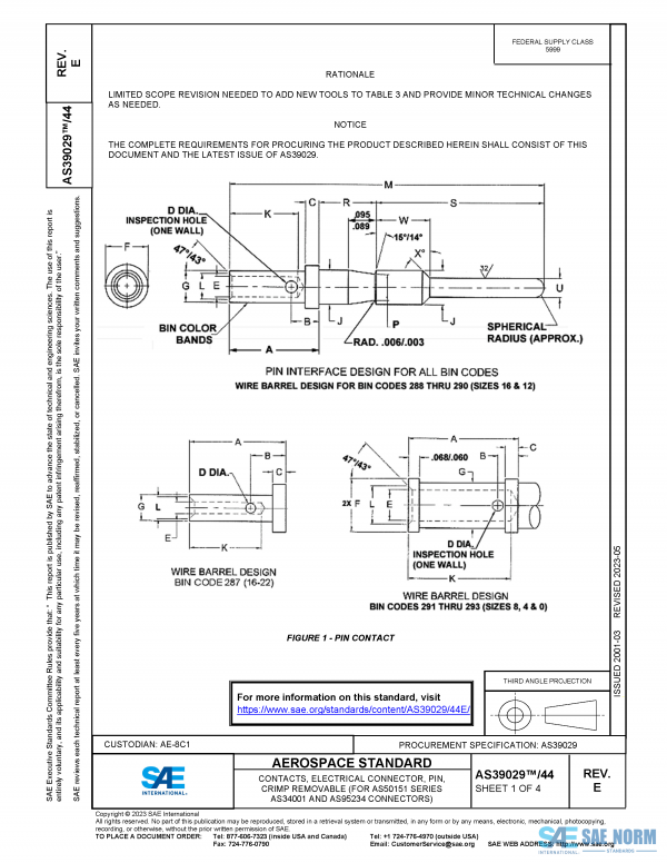 SAE AS 39029/44 Series PDF