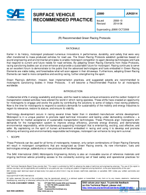 SAE J 2880 Series PDF