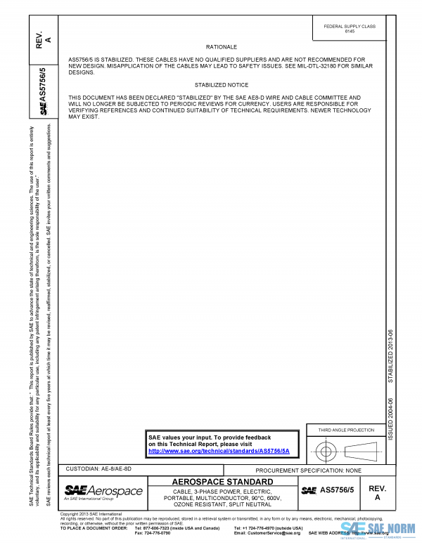 SAE AS 5756/5 Series PDF