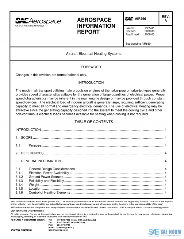 SAE AIR 860 Series PDF
