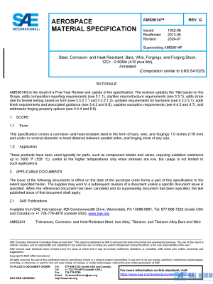 SAE AMS 5614 Series PDF
