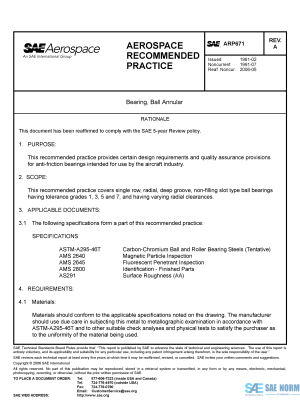 SAE ARP 671 Series PDF